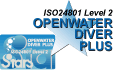 ISO24801 LEVEL 2 OPEN WATER DIVER PLUS